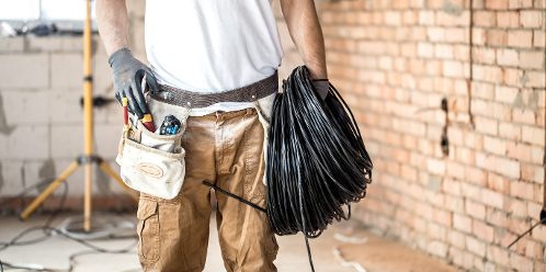 Handwerker Elektriker